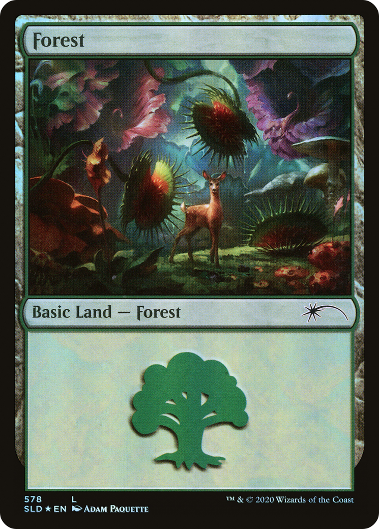 Forest (SLD-578) [Secret Lair Drop] Foil