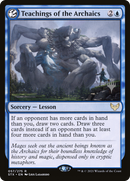 Teachings of the Archaics (PPSTX-57P) [Strixhaven: School of Mages Promos]: (lesson) Foil