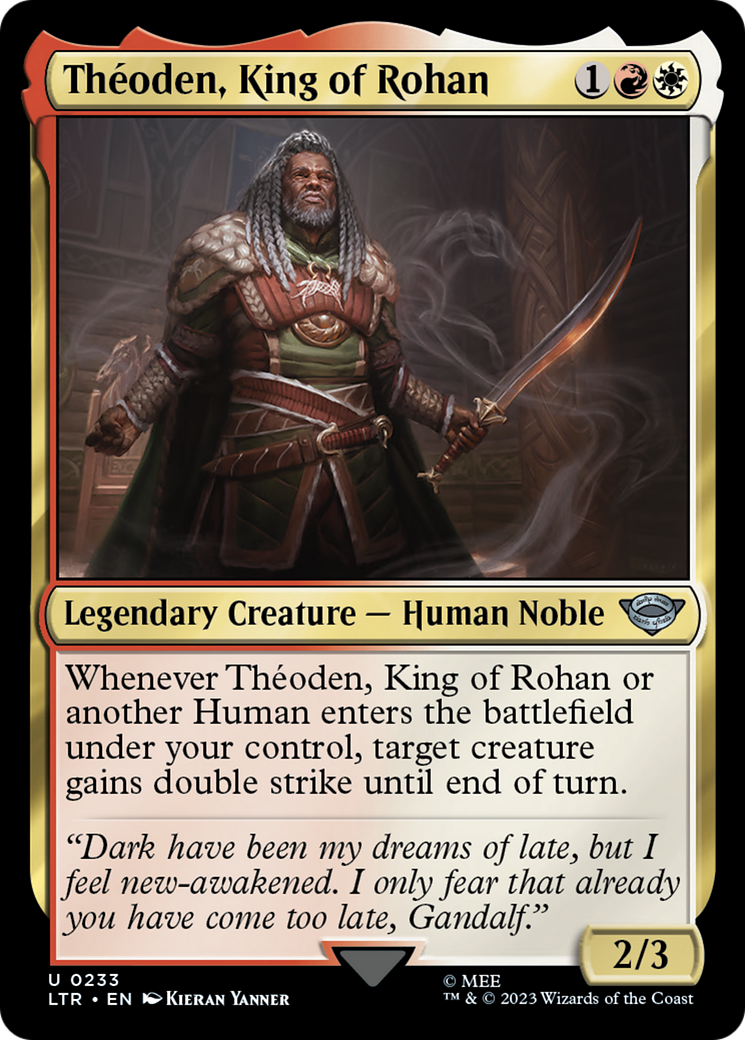 Théoden, King of Rohan (LTR-233) [The Lord of the Rings: Tales of Middle-earth]