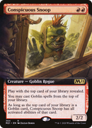 Conspicuous Snoop (M21-364) [Core Set 2021]: (Extended Art) Foil