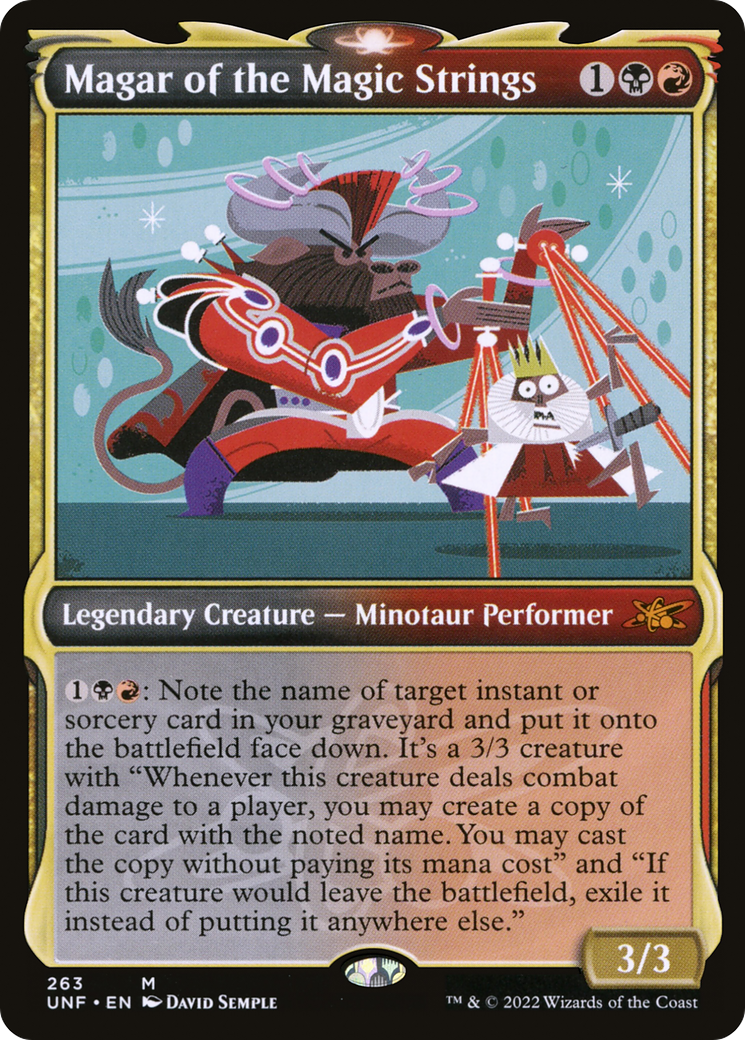 Magar of the Magic Strings (Showcase) (UNF-263) [Unfinity]