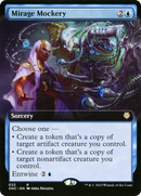 Mirage Mockery (ONC-032) [Phyrexia: All Will Be One Commander]: (Extended Art) Foil