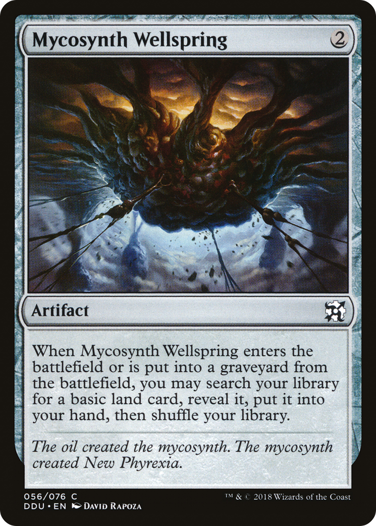 Mycosynth Wellspring (DDU-056) [Duel Decks: Elves vs. Inventors]