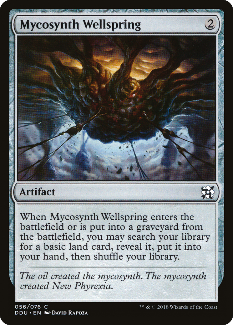 Mycosynth Wellspring (DDU-056) [Duel Decks: Elves vs. Inventors]