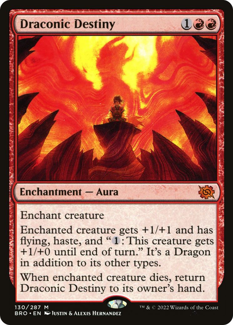 Draconic Destiny (BRO-130) [The Brothers' War]