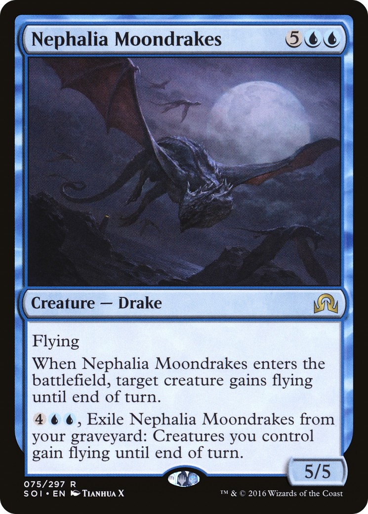 Nephalia Moondrakes (SOI-075) [Shadows over Innistrad]