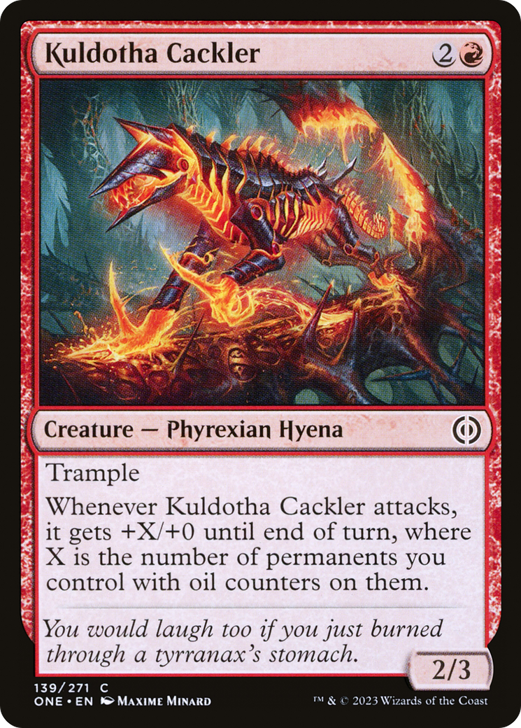 Kuldotha Cackler (ONE-139) [Phyrexia: All Will Be One]