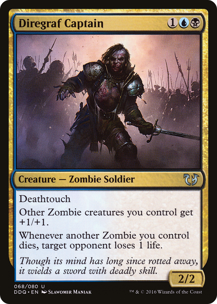 Diregraf Captain (DDQ-068) [Duel Decks: Blessed vs. Cursed]