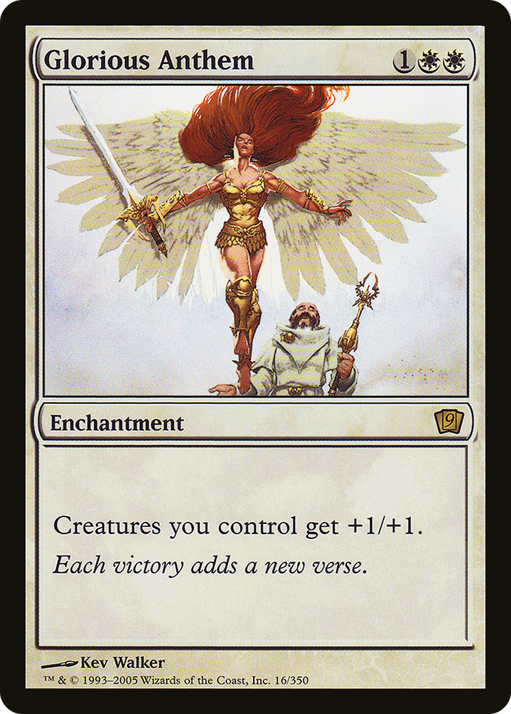 Glorious Anthem [Ninth Edition] Foil