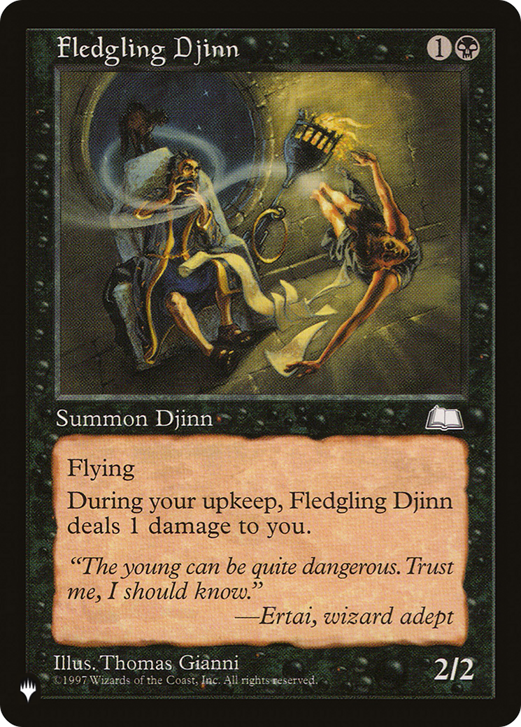 Fledgling Djinn (LIST-WTH-69) [The List]