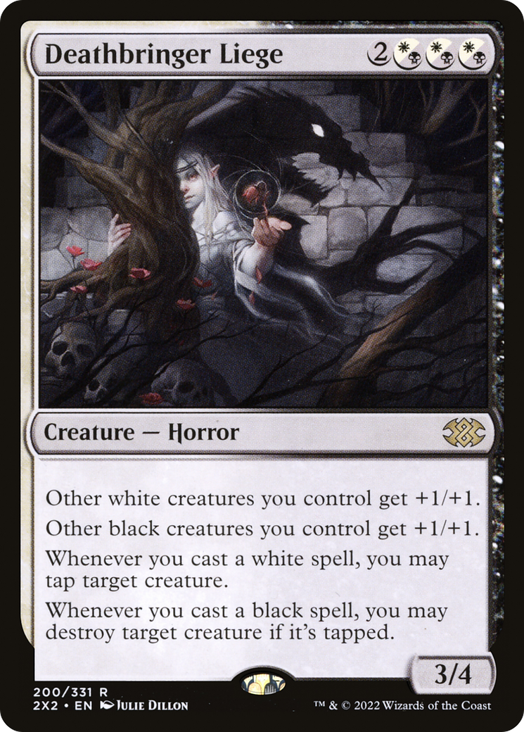 Deathbringer Liege (2X2-200) [Double Masters 2022] Foil