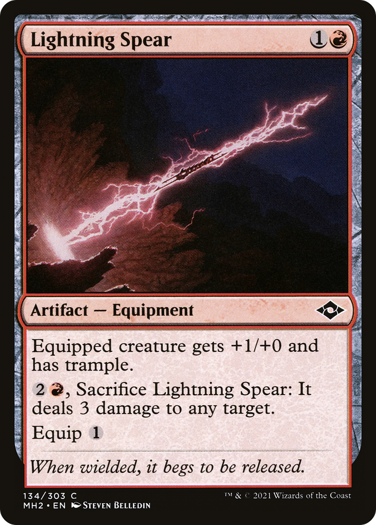 Lightning Spear (MH2-134) [Modern Horizons 2]