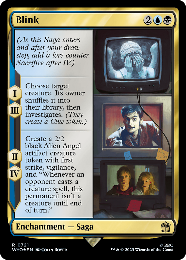 Blink (WHO-721) [Doctor Who] Foil