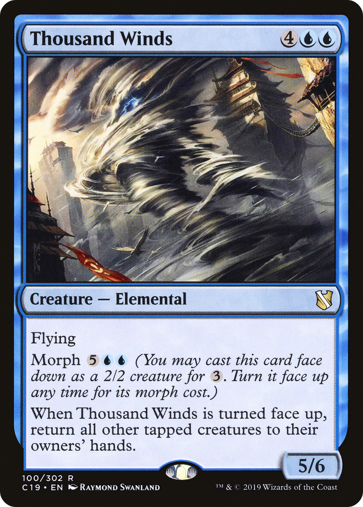 Thousand Winds (C19-100) [Commander 2019]