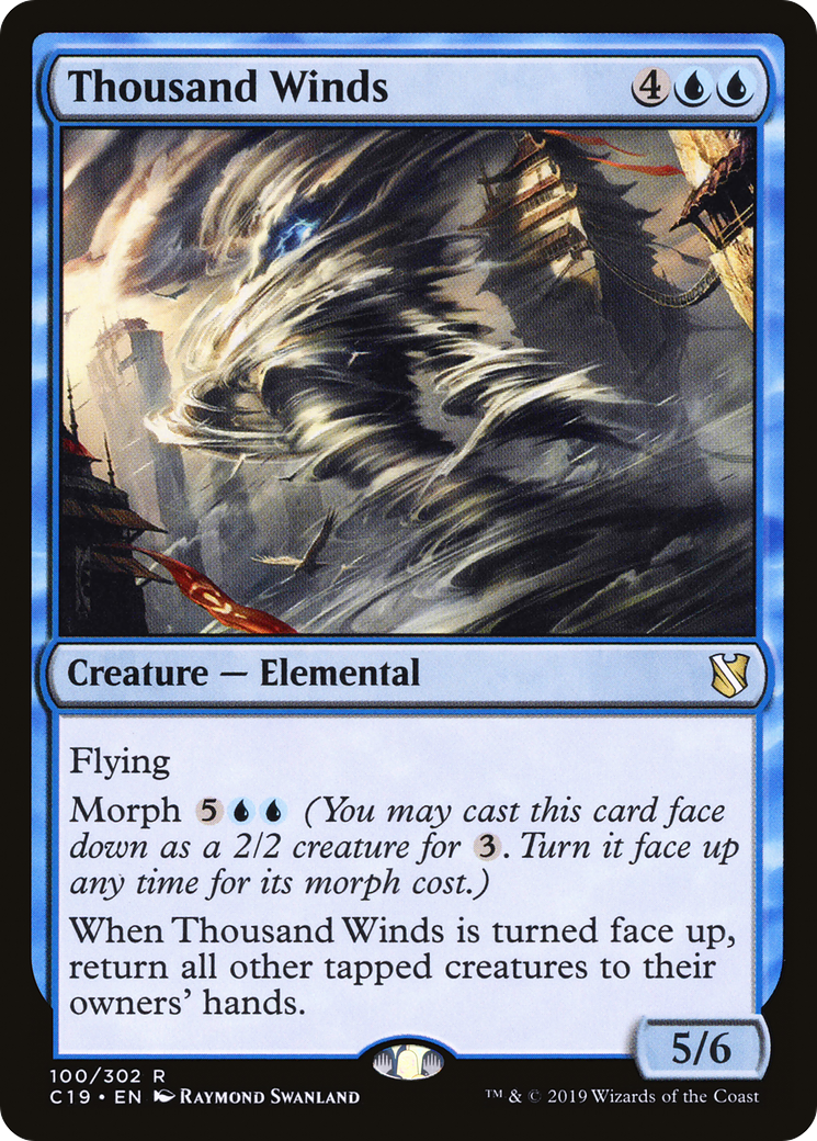 Thousand Winds (C19-100) [Commander 2019]