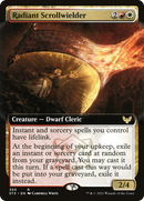 Radiant Scrollwielder (Extended Art) (STX-350) [Strixhaven: School of Mages]