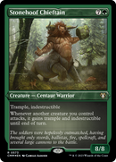 Stonehoof Chieftain (CMM-573) [Commander Masters] Etched Foil