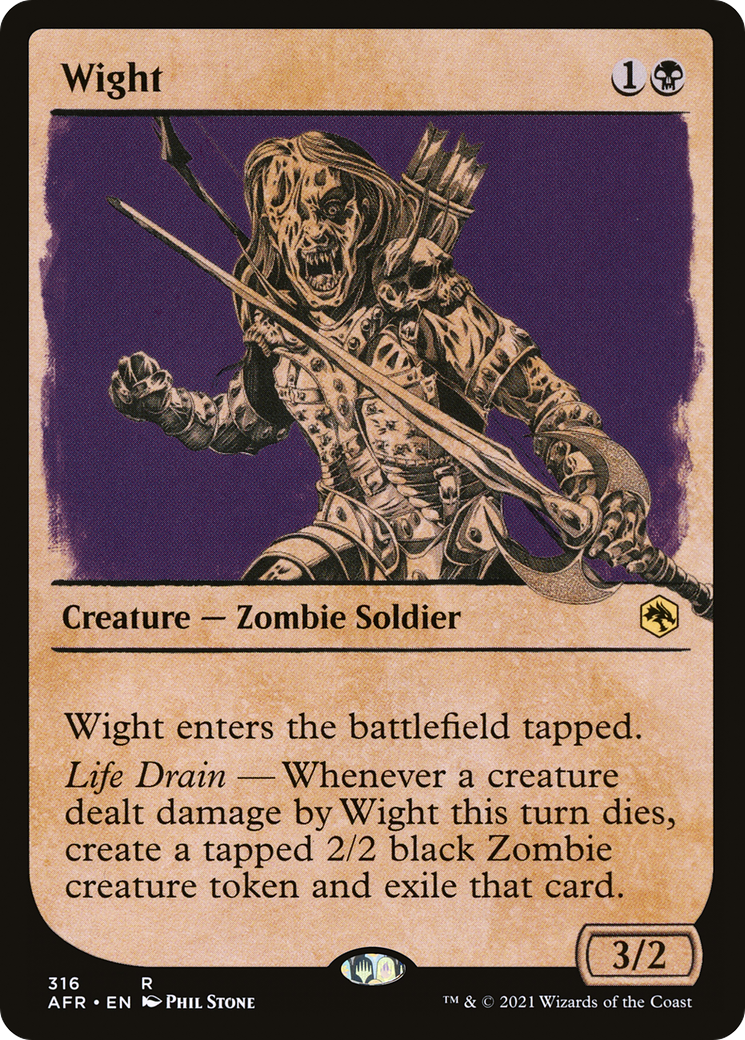 Wight (AFR-316) [Adventures in the Forgotten Realms]: (Showcase)