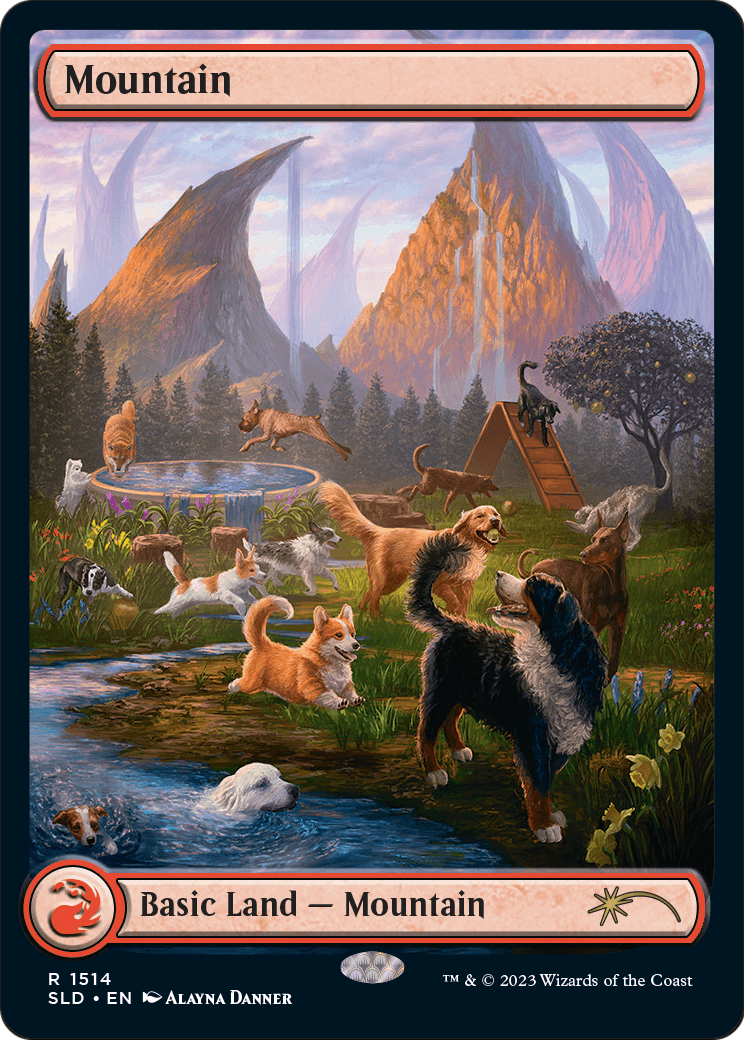 Mountain (SLD-1514) [Secret Lair Drop] Foil