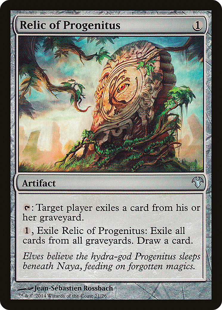 Relic of Progenitus (MD1-021) [Modern Event Deck 2014]