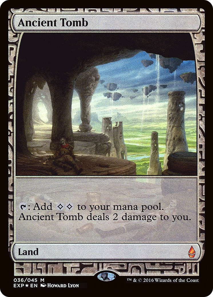 Ancient Tomb (EXP-036) [Zendikar Expeditions] Foil