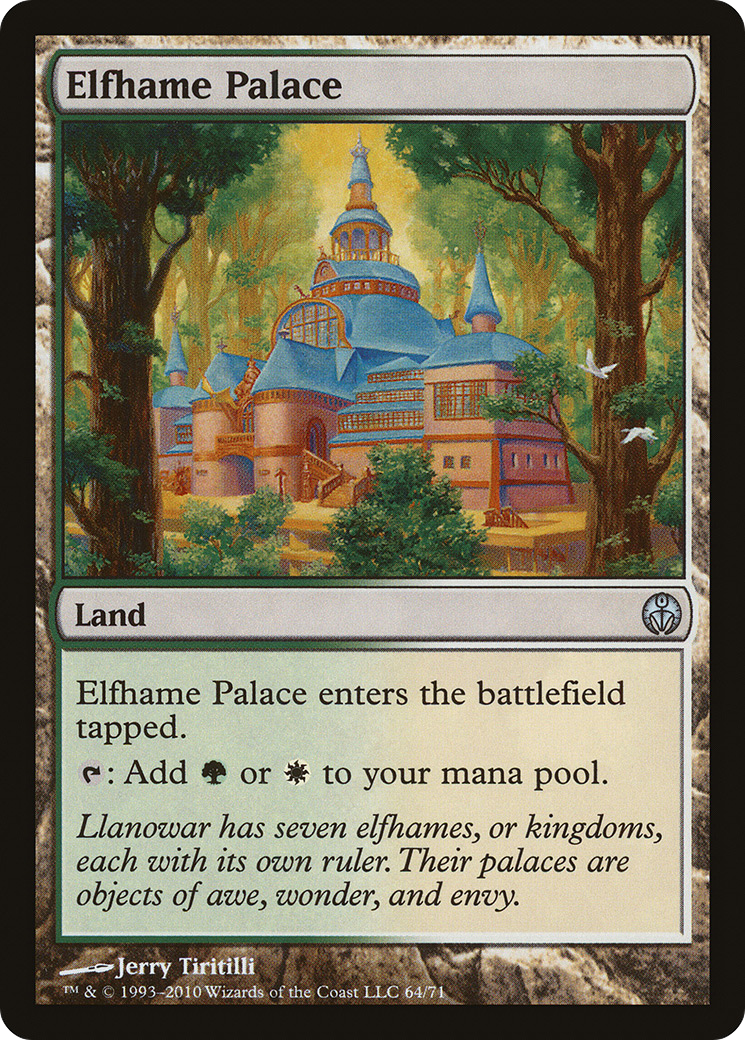 Elfhame Palace (DDE-064) [Duel Decks: Phyrexia vs. the Coalition]