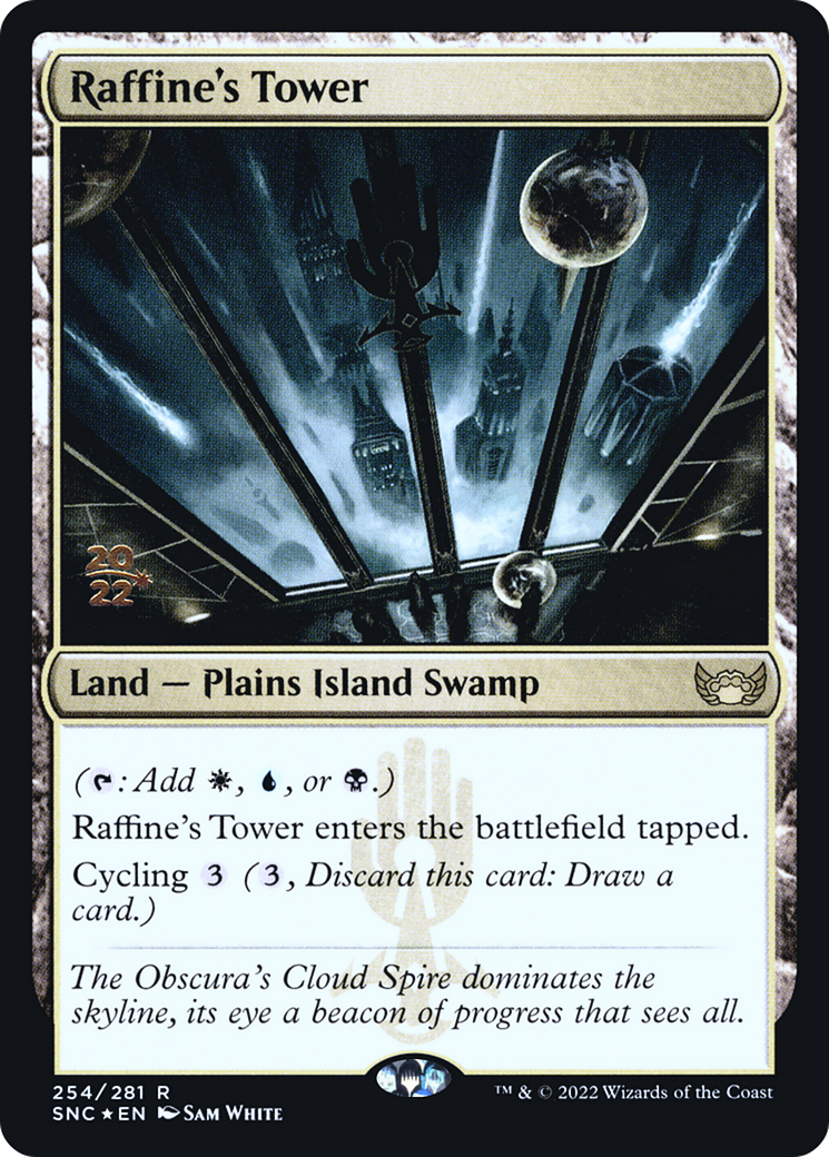 Raffine's Tower (PRE-254) [Streets of New Capenna Promos] Foil
