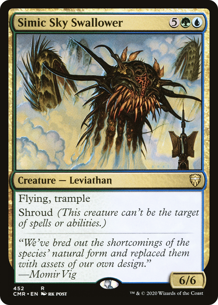 Simic Sky Swallower (CMR-452) [Commander Legends]