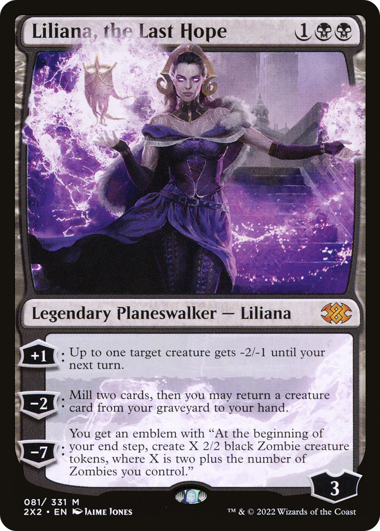 Liliana, the Last Hope (2X2-081) [Double Masters 2022]