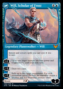 Rowan, Scholar of Sparks // Will, Scholar of Frost (STX-156) [Strixhaven: School of Mages] Foil