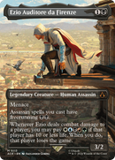 Ezio Auditore da Firenze (ACR-113) [Assassin's Creed] (Borderless) Foil