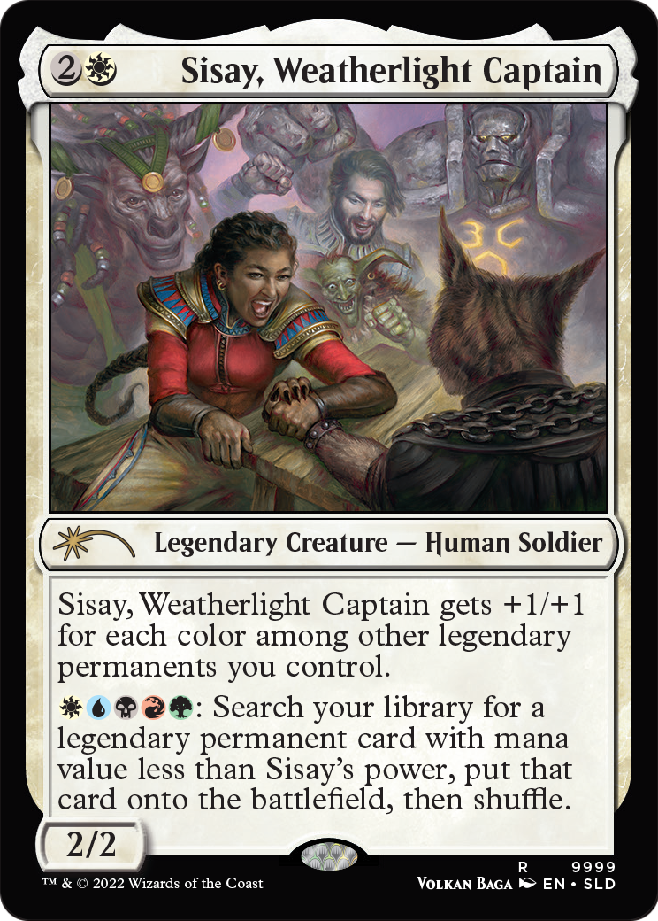 Sisay, Weatherlight Captain (SLD-9999) [Secret Lair Drop]