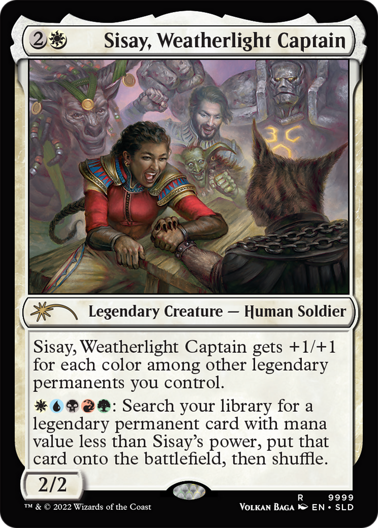 Sisay, Weatherlight Captain (SLD-9999) [Secret Lair Drop]