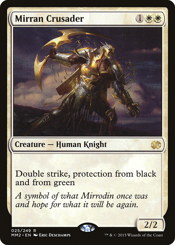 Mirran Crusader (MM2-025) [Modern Masters 2015]