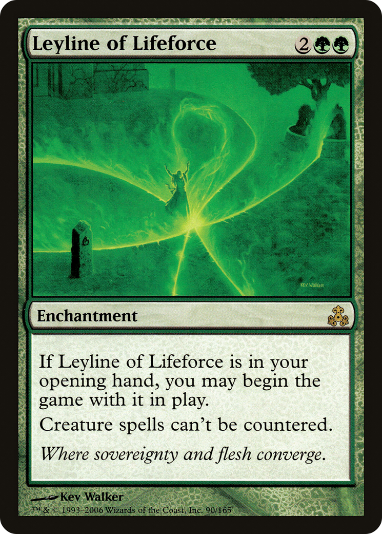 Leyline of Lifeforce (GPT-090) [Guildpact]