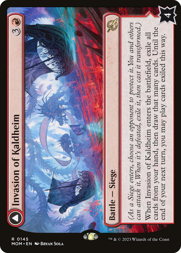 Invasion of Kaldheim // Pyre of the World Tree (MOM-145) [March of the Machine] Foil