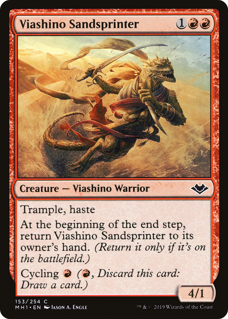 Viashino Sandsprinter (MH1-153) [Modern Horizons]