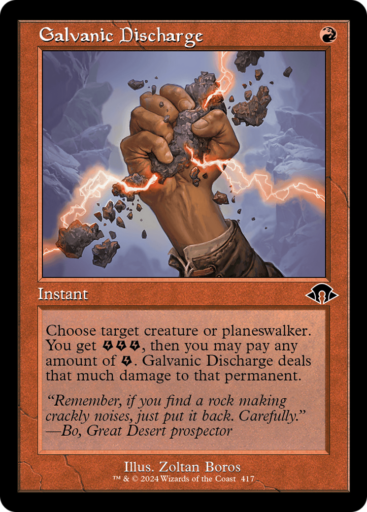 Galvanic Discharge (MH3-417) [Modern Horizons 3] Foil