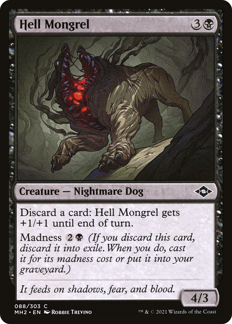 Hell Mongrel (MH2-088) [Modern Horizons 2] Foil