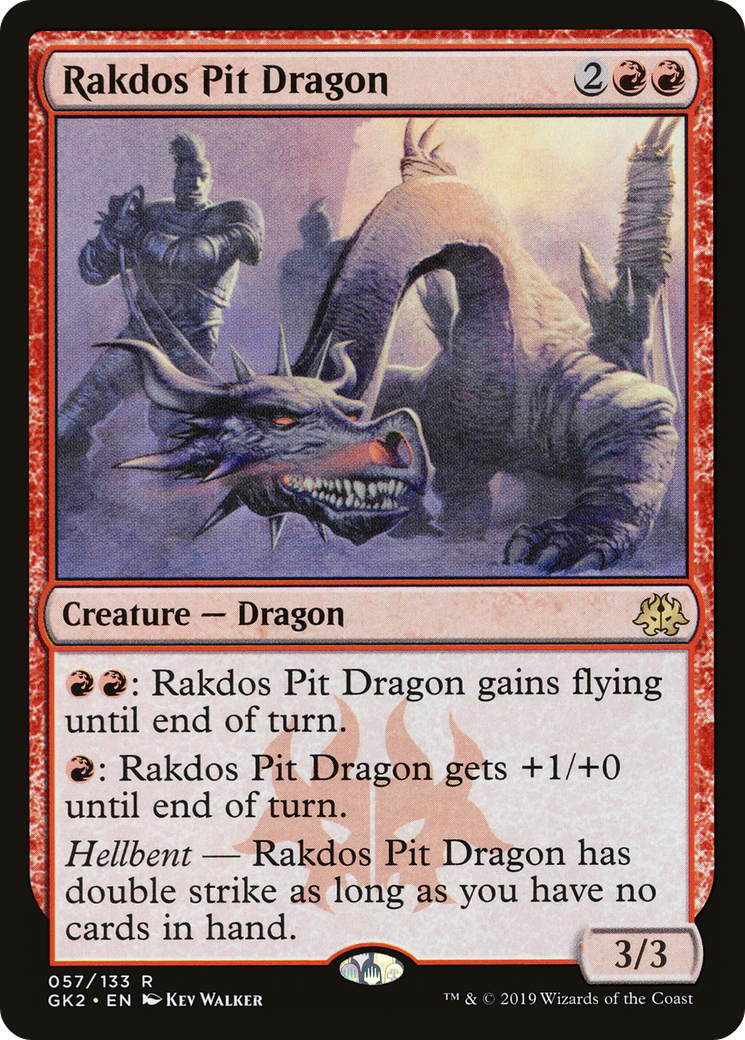Rakdos Pit Dragon (GK2-057) [RNA Guild Kit]