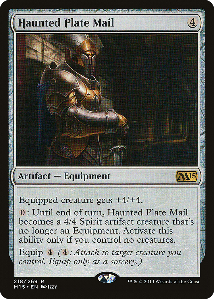 Haunted Plate Mail (M15-218) [Magic 2015]