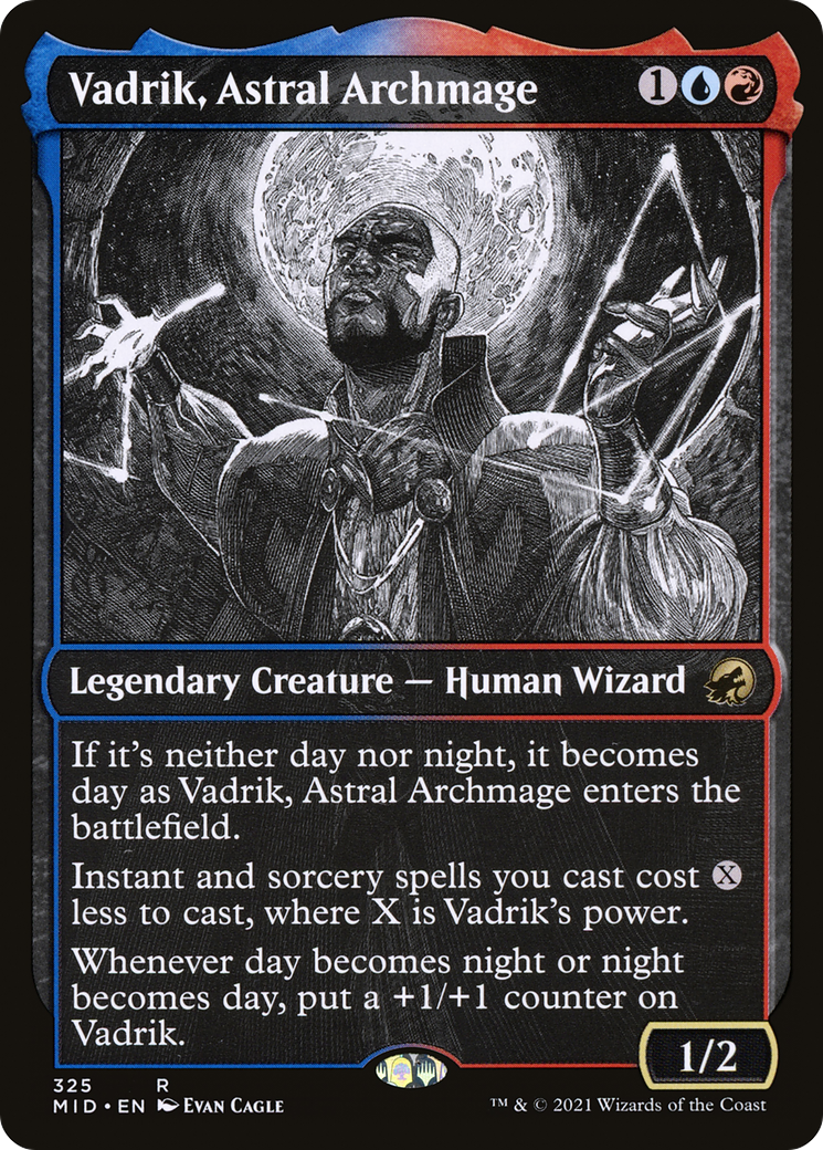 Vadrik, Astral Archmage (Showcase) (MID-325) [Innistrad: Midnight Hunt]