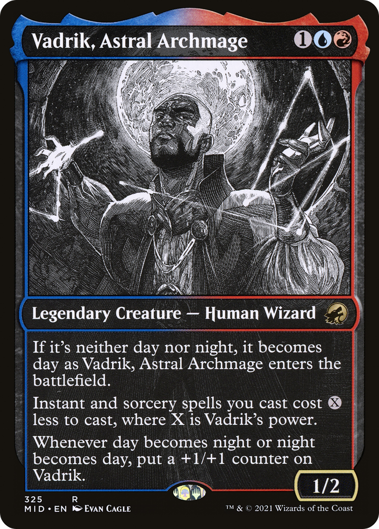 Vadrik, Astral Archmage (MID-325) [Innistrad: Midnight Hunt]: (Showcase) Foil