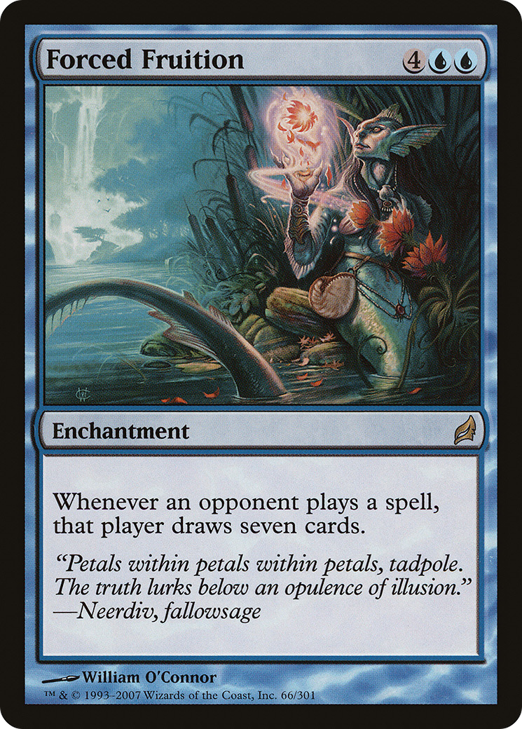 Forced Fruition (LRW-066) [Lorwyn] Foil