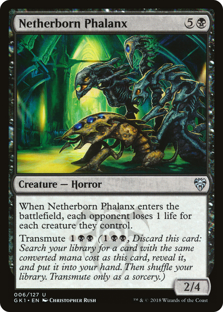 Netherborn Phalanx (GR1-006) [GRN Guild Kit]