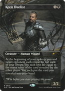 Keen Duelist (SLD-828) [Secret Lair Drop] (Borderless) Foil