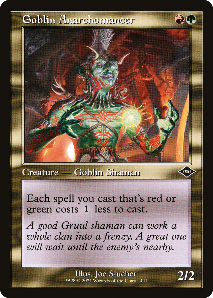 Goblin Anarchomancer (MH2-421) [Modern Horizons 2] Foil