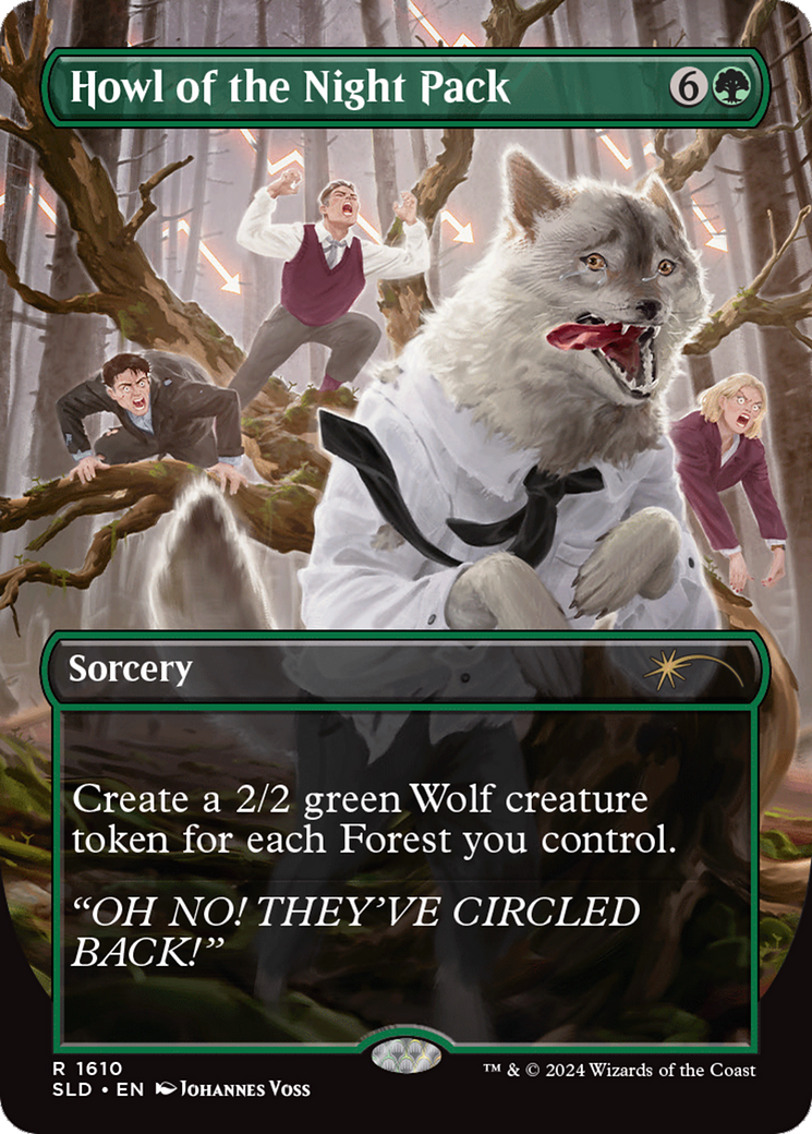 Howl of the Night Pack (SLD-1610) [Secret Lair Drop] (Borderless) Foil