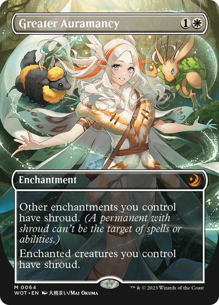 Greater Auramancy (WOT-064) [Wilds of Eldraine: Enchanting Tales] (Borderless)