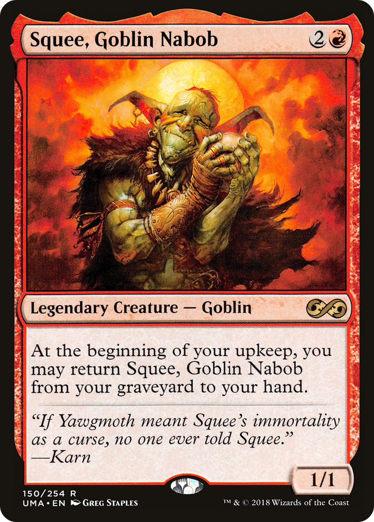 Squee, Goblin Nabob (UMA-150) [Ultimate Masters] Foil